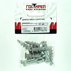 Дюбель DRIVA полипропилен, с шурупом