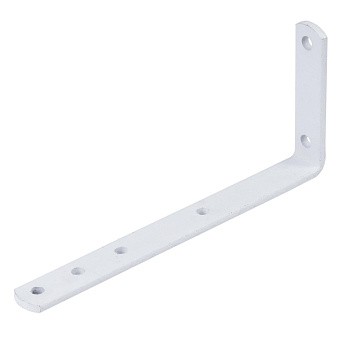 Купить Кронштейн бытовой окрашенный белый 80х180х20 оптом