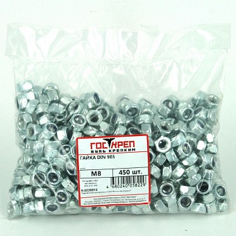 Купить Гайка din 985, М8 оптом