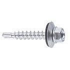 Саморез кровельный, цинк, 4,8x28