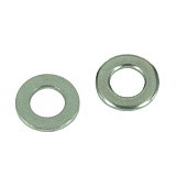 Шайба DIN 125 плоская, нерж. фото