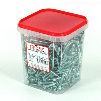 Купить Шуруп универ. белый цинк, 4,5x60 оптом